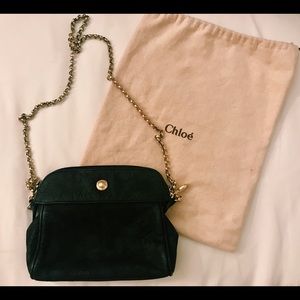 Chloé Crossbody w/ Gold Chain